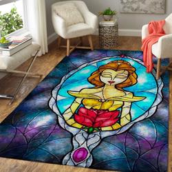 Disney Sleeping Beauty Glass Style Area Rug Home Living Decor Decor