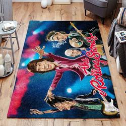 The Rolling Stones Music Artist Living Room No2168 Area Rug For Home Decor