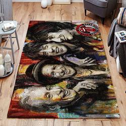 The Rolling Stones Music Artist Living Room No2177 Area Rug For Home Decor