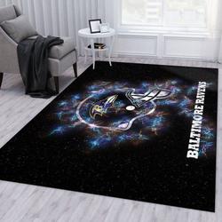Baltimore Ravens Area Rug Nfl Football Living Room Home Decor Carpet 17