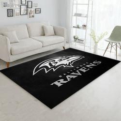 Baltimore Ravens Area Rug Nfl Football Living Room Home Decor Carpet 23