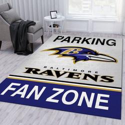 Baltimore Ravens Area Rug Nfl Football Living Room Home Decor Carpet 28