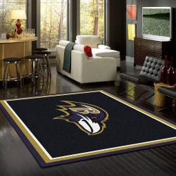 Baltimore Ravens Rug Football Rug Rug Regtangle Carpet Floor Decor Home Decor