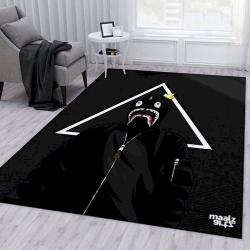 Bape Area Rug For Christmas; Fashion Brand Rug Living Room Rug Christm