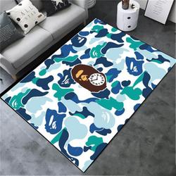 Bape Area Rug Hypebeast Carpet Luxurious Fashion Brand Logo Living Room Rugs Rug Regtangle Carpet Floor Decor Home Decor V1398