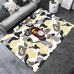 Bape Area Rug Hypebeast Carpet Luxurious Fashion Brand Logo Living Room Rugs Rug Regtangle Carpet Floor Decor Home Decor V1399