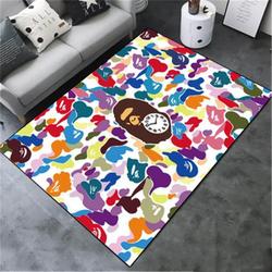 Bape Area Rug Hypebeast Carpet Luxurious Fashion Brand Logo Living Room Rugs Rug Regtangle Carpet Floor Decor Home Decor V1400