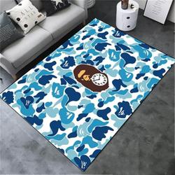 Bape Area Rug Hypebeast Carpet Luxurious Fashion Brand Logo Living Room Rugs Rug Regtangle Carpet Floor Decor Home Decor V1401