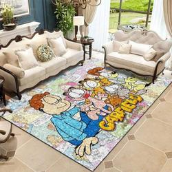 Bape Pink Camouflage Area Rug Living Room Rug Home Decor Carpet