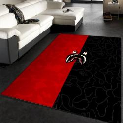 Bape Rug Fashion Brand Rug Christmas Gift Us Decor Living Room Area Rug Home Decor