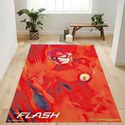 Barry Allen Dc Comics Tv The Flash Key Art Area Rug Living Room And Bed Room