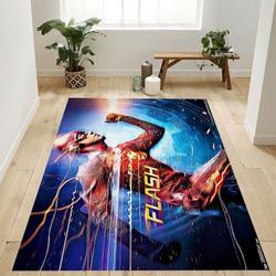 Barry Allen Flash Dc Comics Tv The Flash Speed Force Area Rug Living Room