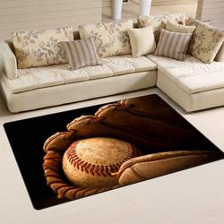 Baseball Area Rug Living Room Rug Home Decor 01359 Home Decor Bedroom Living Room Decor