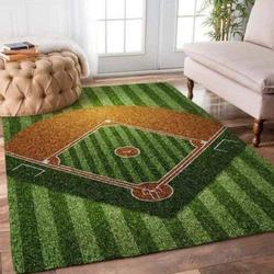 Baseball Area Rugs Living Room Carpet Christmas Gift Rug Regtangle Carpet Floor Decor Home Decor V5591
