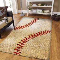 Baseball B210805 Rug Area Rug Living Room Carpet Rug Regtangle Carpet Floor Decor Home Decor