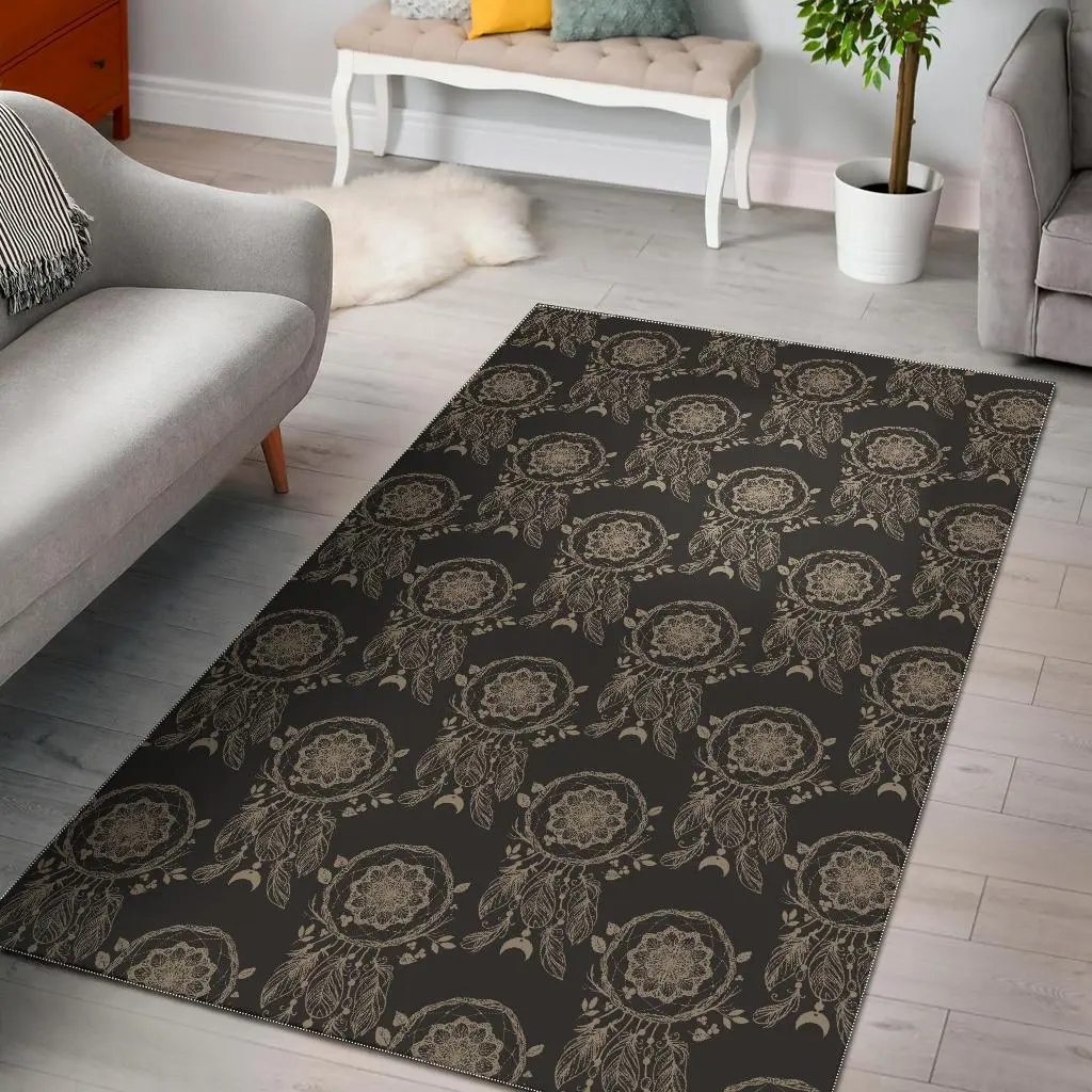 Baseball League Print Pattern Area Rug Living Room Rug Home Decor