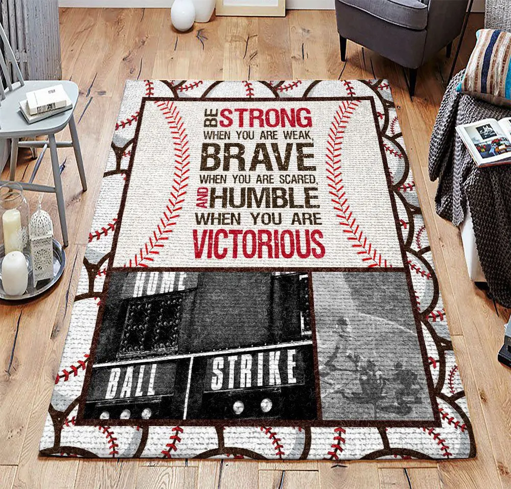 Baseball Rug Ccc19101612 Rug Living Room Area Rug Home Decor