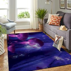Jellyfish Carpet Floor Decor Living Room Area Rug Home Decor
