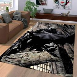 Batman Area Rug Living Room Rug Home Decor Superhero Movie Floor Decor 10116