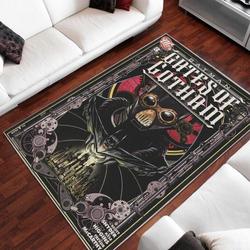 Batman Area Rugs Gates Of Gotham Dc Movies Bedroom Living Room Carpet Cute