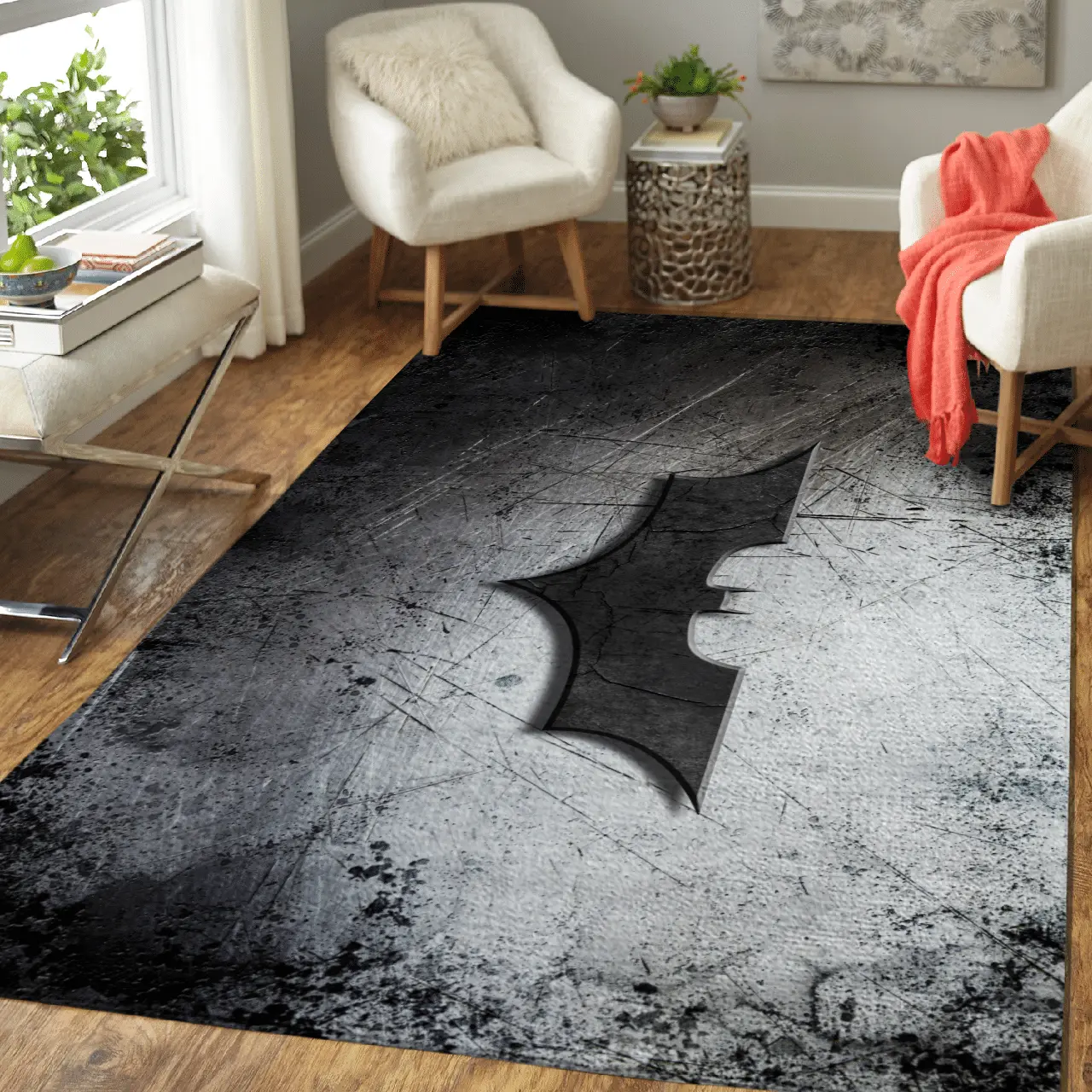 Batman Dark Knight Area Rug Area Rug Living Room Carpet Rug Regtangle Rug