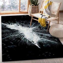 Batman Logo Movie Area Rug Living Room Rug Us Gift Decor Living Room Rug
