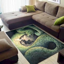 Dragon Quest Crochet Area Rug Bedroom Rug Living Room Area Rug Home Decor