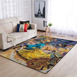Beauty And The Beast Area Rug Living Room Rug Home Decor Disney Movie191010