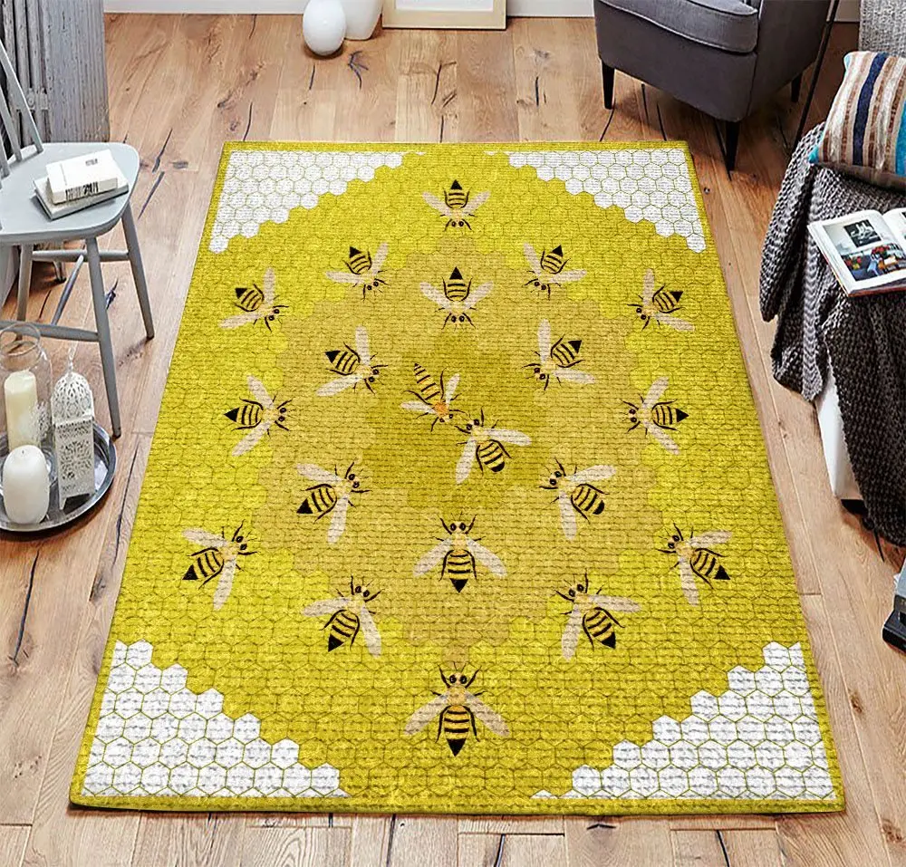 Bee Rug Ccc19101213 Rug Living Room Area Rug Home Decor