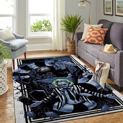 Beetlejuice Area Rug Living Room Rug Home Decor Movie Floor Decor 1909114
