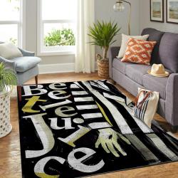 Beetlejuice Area Rug Moive Rug Regtangle Carpet Floor Decor Home Decor