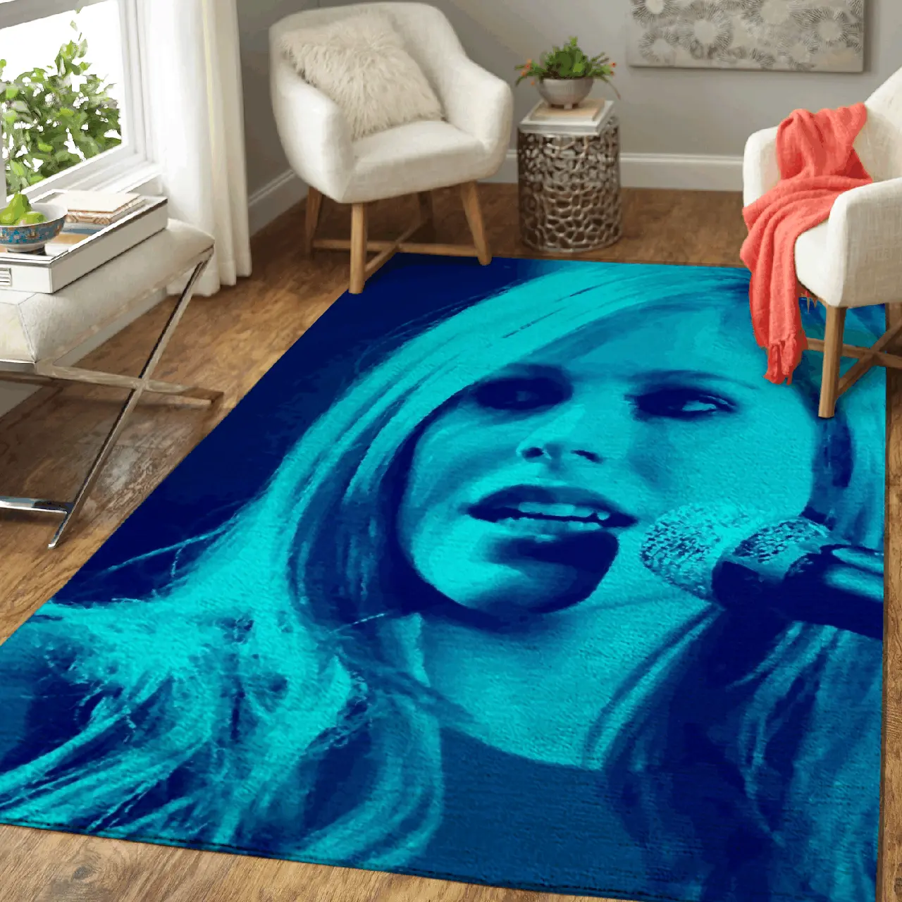 Best Avril Lavigne Music Vintage Art For Fans Area Rug Living Room Carpet Rug Regtangle Carpet Floor Decor Home Decor
