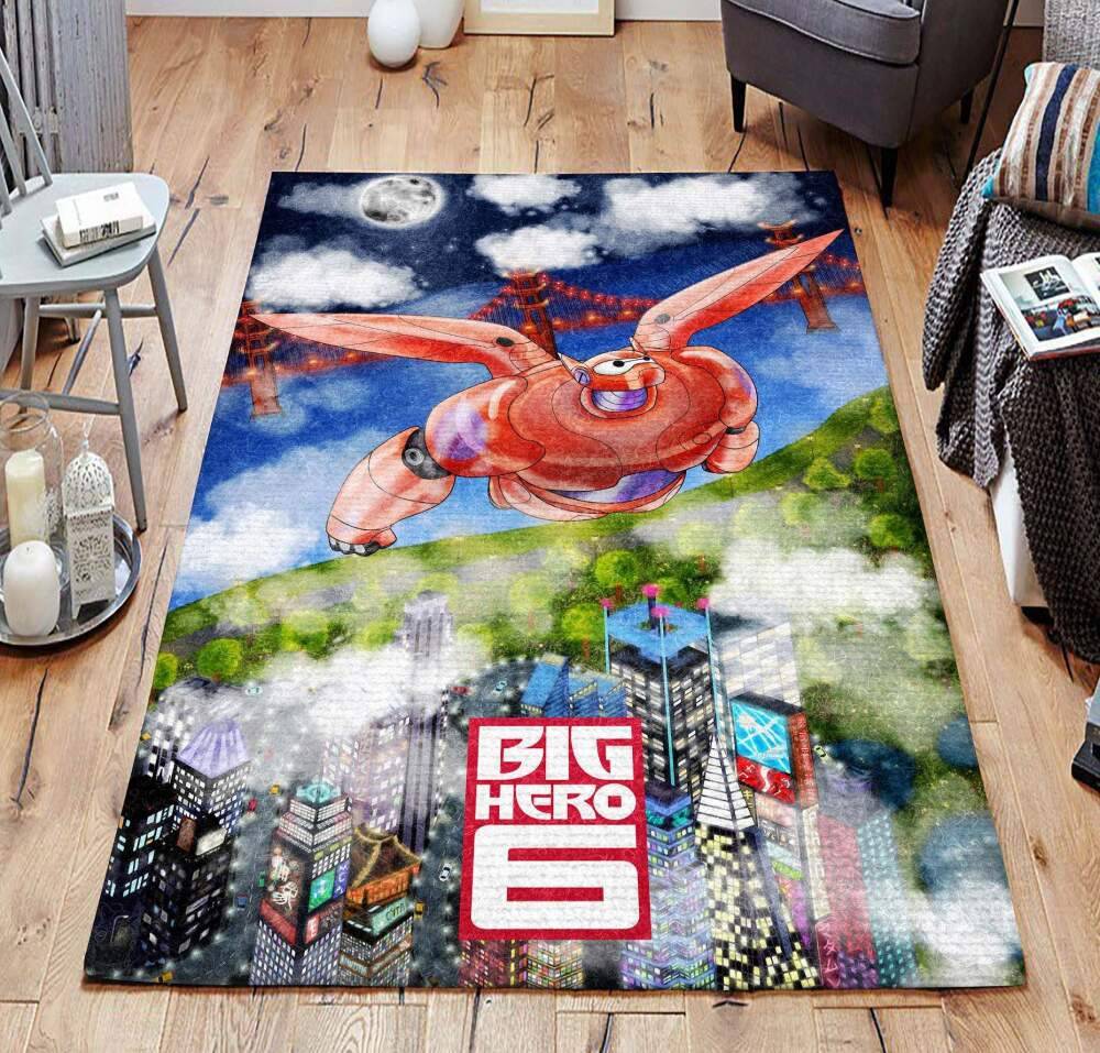 Big Hero 16 Dhcld0510Mt Rug Living Room And Bedroom Rug Home Decor