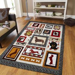Dog 19 Dhcld0510Mt Rug Living Room Rug Home Decor