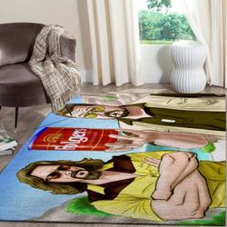 Big Lebowski Area Rug Living Room Rug Home Decor Movie Floor Decor The Us Decor