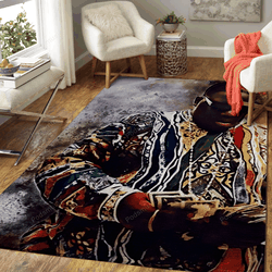 Biggie Music Art For Fans Area Rug Living Room Carpet Rug Regtangle Carpet Floor Decor Home Decor