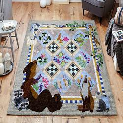 Bird Rug Ccc19101641 Rug Living Room Area Rug Home Decor