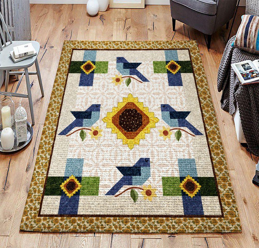 Bird Rug Ccc19103605 Rug Living Room Area Rug Home Decor