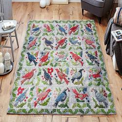 Bird Rug Ccc19103607 Rug Living Room Area Rug Home Decor