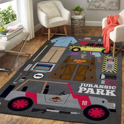 Black And White Pattern Area Rug Living Room Rug Home Decor Carpet