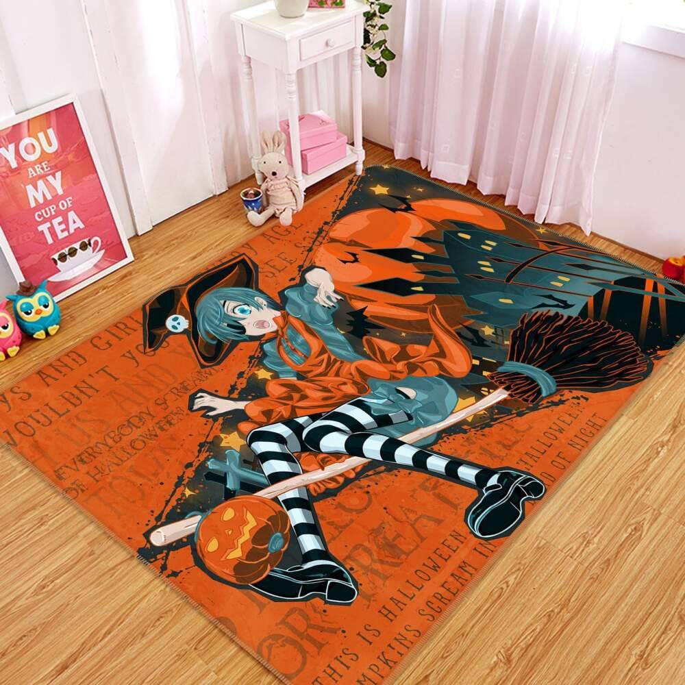 Black Butler Anime 4 Area Rug Living Room And Bed Room Rug Rug Regtangle Carpet Floor Decor Home Decor