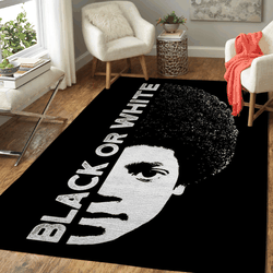 Black Or White Music Art For Fans Area Rug Living Room Carpet Rug Regtangle Carpet Floor Decor Home Decor
