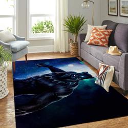 Black Panther Area Rugs Marvel Superhero Floor Home Decor Rcdd81F30840