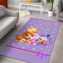 Pooh Bear Carpet Area Rug Living Room Rug Home Decor Floor Decor The Us Decor