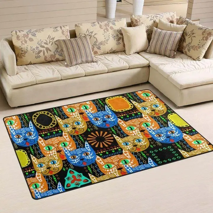 Blue Cat Dhc0809017M Rug Living Room Rug Home Decor