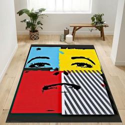 Bold Color Woman Rug Bedroom Rug Home Us Decor Living Room Area Rug Home Decor