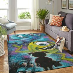 Boo And Monsters Area Rug Living Room Rug Home Decor Movie Ofd 190909