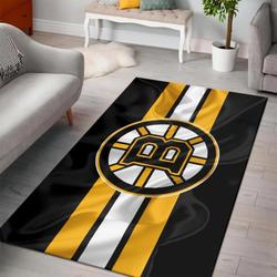 Boston Bruins Nhl Ice Hockey Carpet Living Room Rug Regtangle Carpet 2002205