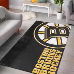 Boston Bruins Area Rugs Nhl Hockey Living Room Carpet 3 Rug Regtangle Carpet