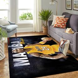 NBA Star Los Angeles Lakers Style Nice Gift Rectangle Area Rug Living Room Rug
